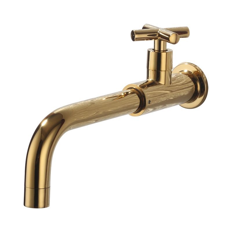 Įmontuojamas į sieną virtuvės čiaupas, varinis korpusas, keramikinis kartridžas, G1/2 jungtys, darbinė temperatūra 1–80°C