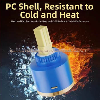 YLF-012 Keramički jedra miješajući ventil za vruću/hladnu vodu – za kuhinju i umivaonik, max. 99°C, 180° okretaj