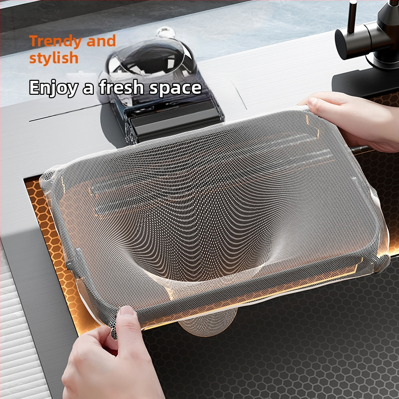 Филтър за кухненска мивка - пластмасов, модерен минималистичен стил, антиблокираща дренажна мрежа, пускане през 2024 г., произход Zhejiang