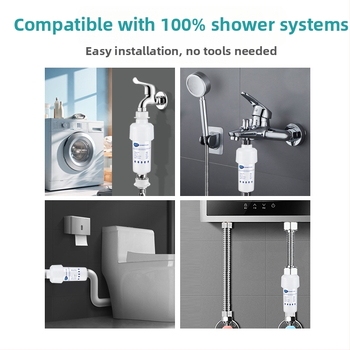 Vandens valymo filtro elemento su PP medvilne, išankstinis filtras, trijų branduolių korpusas