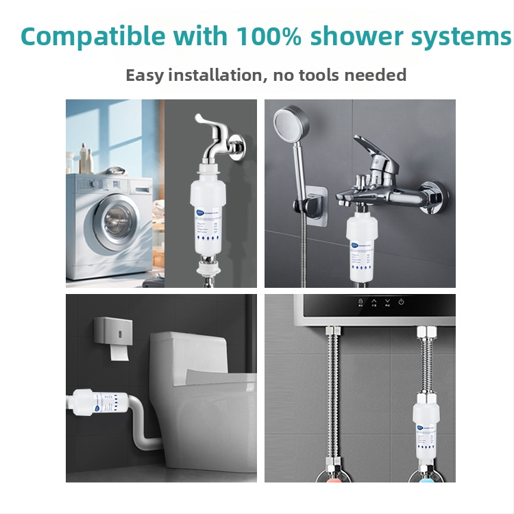 Филтър за воден пречиствач с PP памук, предфилтър, сменяемо ядро, тройно ядро