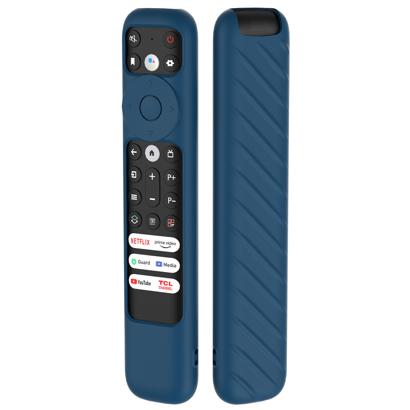 Κάλυμμα σιλικόνης για το τηλεχειριστήριο TCL RC902 – αντιολισθητικό υφασμάτινο σχέδιο, αδιάβροχο, OEM επεξεργασία
