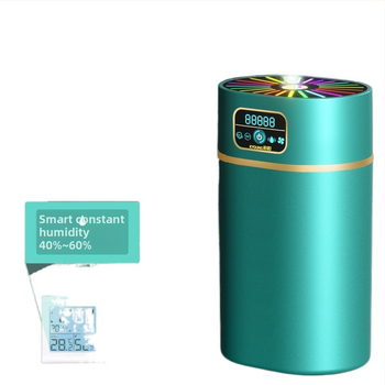 Tylius drėkintuvas su aromaterapija ir neigiamais jonais; vandens bakas 0,5–1 L; daugiau nei 3 rūko išėjimai; tinkamas plotui iki 10 m²; maitinimas sausais baterijomis