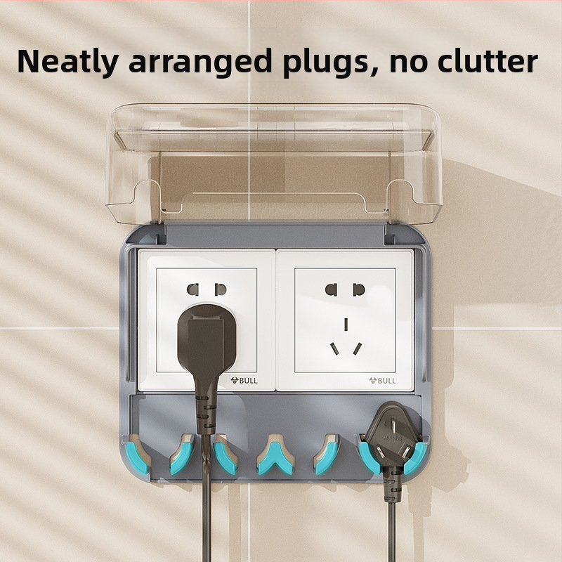 Billion Lai: Прозрачно ултра тънко водоустойчиво защитно капаче за превключватели и гнезда; изработено от PP+PET; с отпечатано лого; възможност за персонализиране