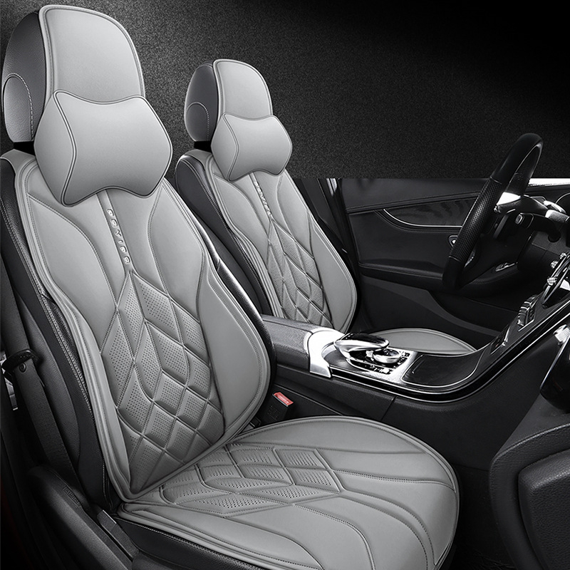 Комплект подложки за автомобилни седалки, памучен материал и пълнеж от памук, марка 007, лицензиран частен етикет, поддържа смесени поръчки.