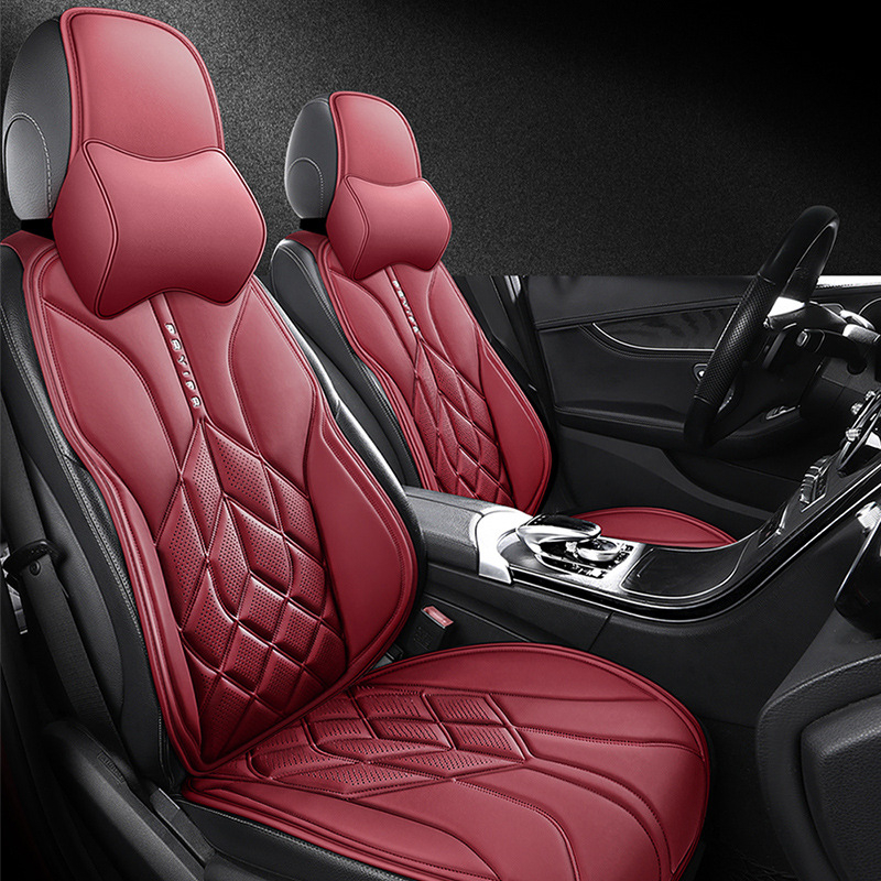 Комплект подложки за автомобилни седалки, памучен материал и пълнеж от памук, марка 007, лицензиран частен етикет, поддържа смесени поръчки.