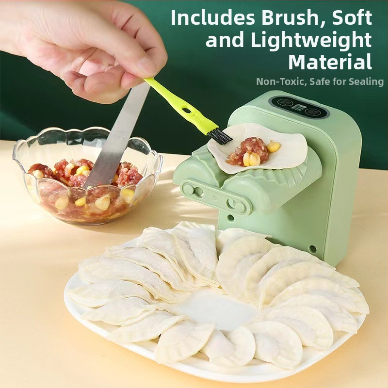 Elektrinė koldūnų gamykla – namų naudojimui, visiškai automatinė, kompaktiška spauda ir formos virtuvei