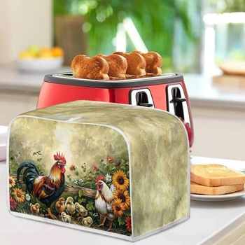 Πολυεστερικό κάλυμμα σκόνης για φούρνο μικροκυμάτων με καρικατούρα σχέδιο και εξατομικευμένη εκτύπωση