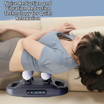 Perkusijski masažer s 6 nastavaka, brushless motor, ugrađena baterija 2000–4000 mAh, LCD zaslon, 5+ brzina, buka 36–45 dB