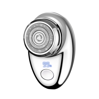 FH061-2 Φορητός ηλεκτρικός ξυριστήρας με 1 περιστρεφόμενη κεφαλή, LED οθόνη, αποσπώμενη πλενόμενη κεφαλή, ενσωματωμένη μπαταρία, αυτονομία 40 λεπτών