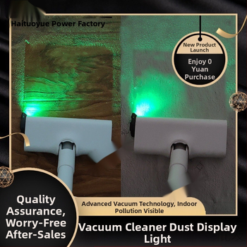 Lefu bezvadu putekļu indikatorlampas adapters putekļsūcējam – universāls piederums Dyson un Xiaomi ar lāzera gaismu