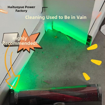 Lefu bezvadu putekļu indikatorlampas adapters putekļsūcējam – universāls piederums Dyson un Xiaomi ar lāzera gaismu