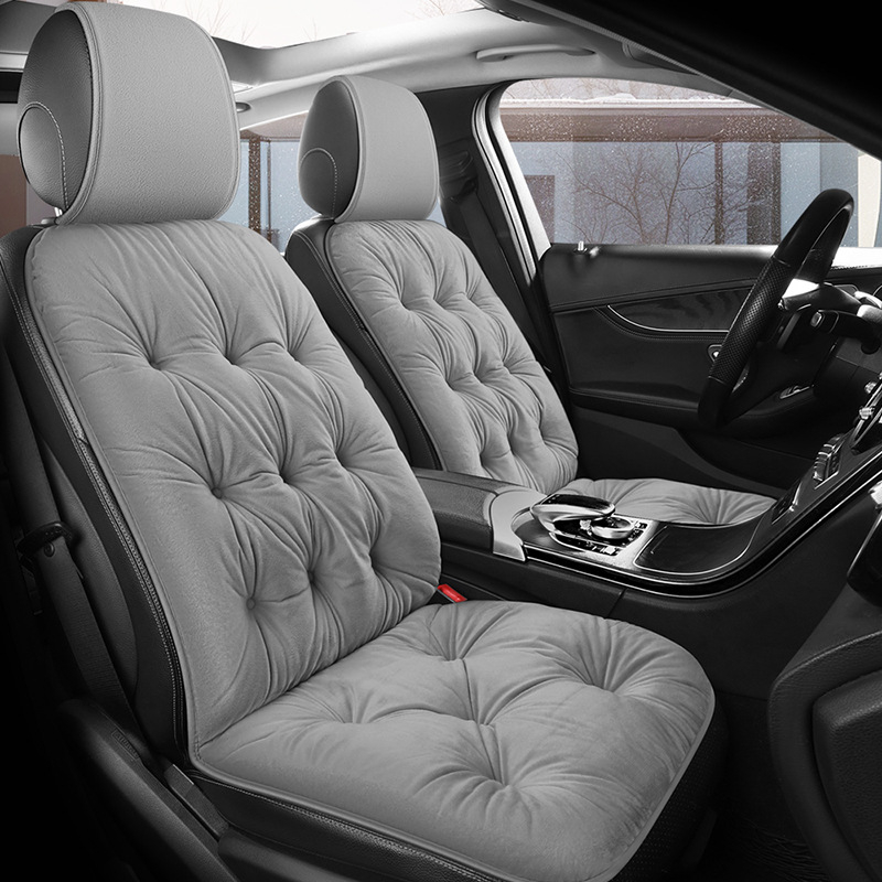 Žieminė automobilių sėdynės pagalvėlė, pūkus pliušas, tvirtesnis nugaros atlošas, universalus penkioms sėdimoms vietoms (Medžiaga: Pliušas; Kilmė: Rooftop; Pritaikymas: Taip; Logotipas: Ne; Prekė: Kita)