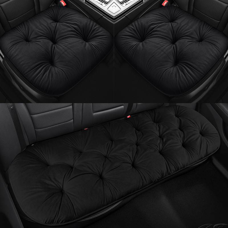 Žieminė automobilių sėdynės pagalvėlė, pūkus pliušas, tvirtesnis nugaros atlošas, universalus penkioms sėdimoms vietoms (Medžiaga: Pliušas; Kilmė: Rooftop; Pritaikymas: Taip; Logotipas: Ne; Prekė: Kita)