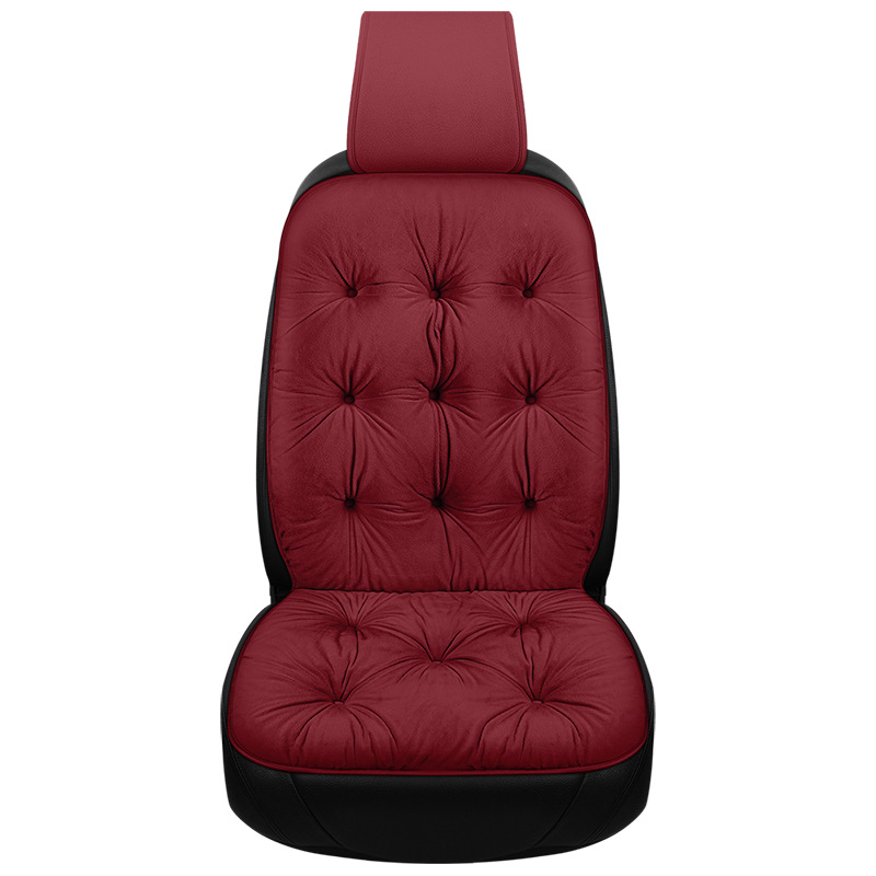 Žieminė automobilių sėdynės pagalvėlė, pūkus pliušas, tvirtesnis nugaros atlošas, universalus penkioms sėdimoms vietoms (Medžiaga: Pliušas; Kilmė: Rooftop; Pritaikymas: Taip; Logotipas: Ne; Prekė: Kita)