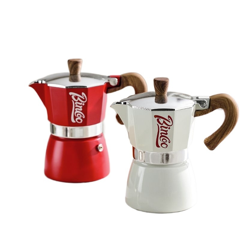 Мока пот за кафе, домашна употреба, италиански стил, ръчна мелница за кафе