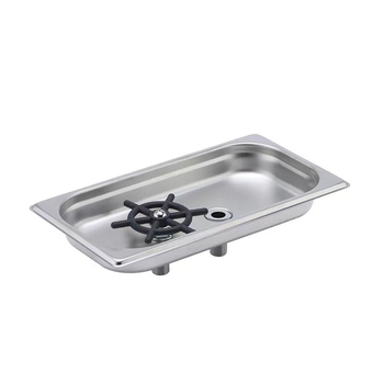 Ανοξείδωτος αυτόματος πλυντήρας ποτηριών – ενσωματωμένος σε μπαρ-πάγκο, ψεκασμός νερού υψηλής πίεσης, νεροχύτης με φίλτρο και οθόνη φίλτρου