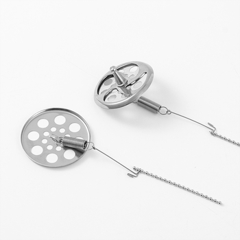 Φίλτρο καφέ σιφόν, από ανοξείδωτο ατσάλι 304, συμβατό με καφετιέρες σιφόν, περιλαμβάνει ύφασμα φίλτρου και χαρτί φίλτρου