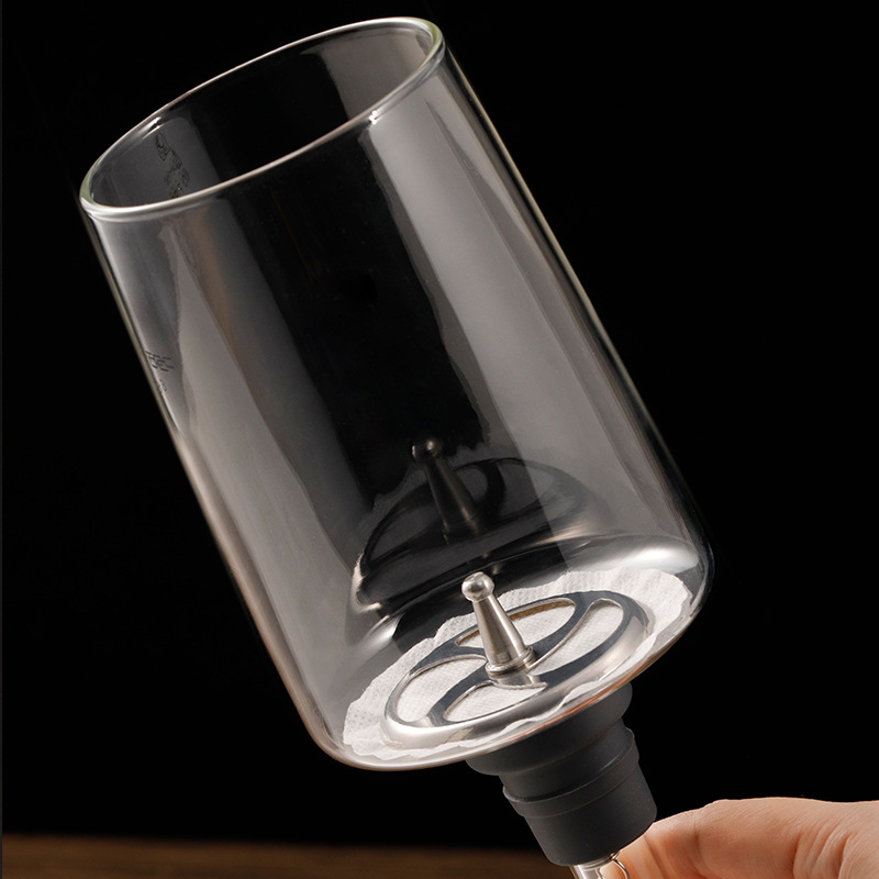 Filtr za sifonsku kavu, od nehrđajućeg čelika 304, kompatibilan sa sifonskim aparatima, uključuje filtrnu tkaninu i papir