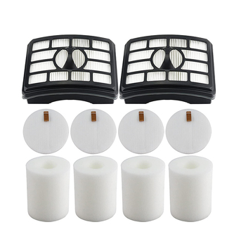 Putekļsūcēja filtrs Shark NV500 NV501 NV502 NV503 NV505 NV510 sērijai – adsorpcijas filtrēšana; mājsaimniecības lietošanai; piemērots 51–100 m² platībai; 128 g komplektā