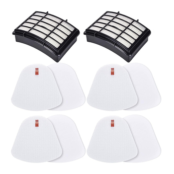 Putekļsūcēja filtrs Shark NV500 NV501 NV502 NV503 NV505 NV510 sērijai – adsorpcijas filtrēšana; mājsaimniecības lietošanai; piemērots 51–100 m² platībai; 128 g komplektā