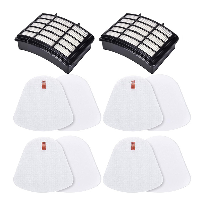 Putekļsūcēja filtrs Shark NV500 NV501 NV502 NV503 NV505 NV510 sērijai – adsorpcijas filtrēšana; mājsaimniecības lietošanai; piemērots 51–100 m² platībai; 128 g komplektā