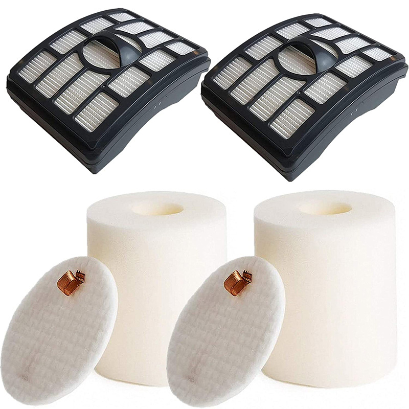 Putekļsūcēja filtrs Shark NV500 NV501 NV502 NV503 NV505 NV510 sērijai – adsorpcijas filtrēšana; mājsaimniecības lietošanai; piemērots 51–100 m² platībai; 128 g komplektā