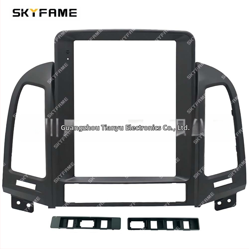 Рамка за Android голям екран за Hyundai Santa Fe 2006-2012, SKYFAME, пластмасова конструкция, 12V