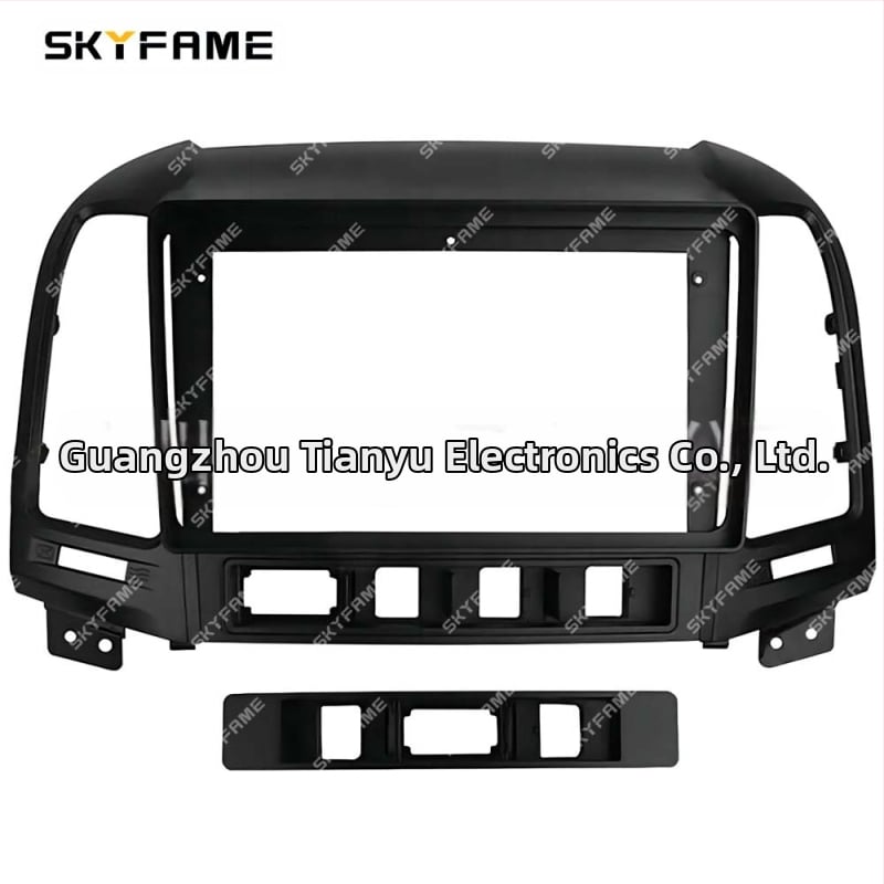 Рамка за Android голям екран за Hyundai Santa Fe 2006-2012, SKYFAME, пластмасова конструкция, 12V
