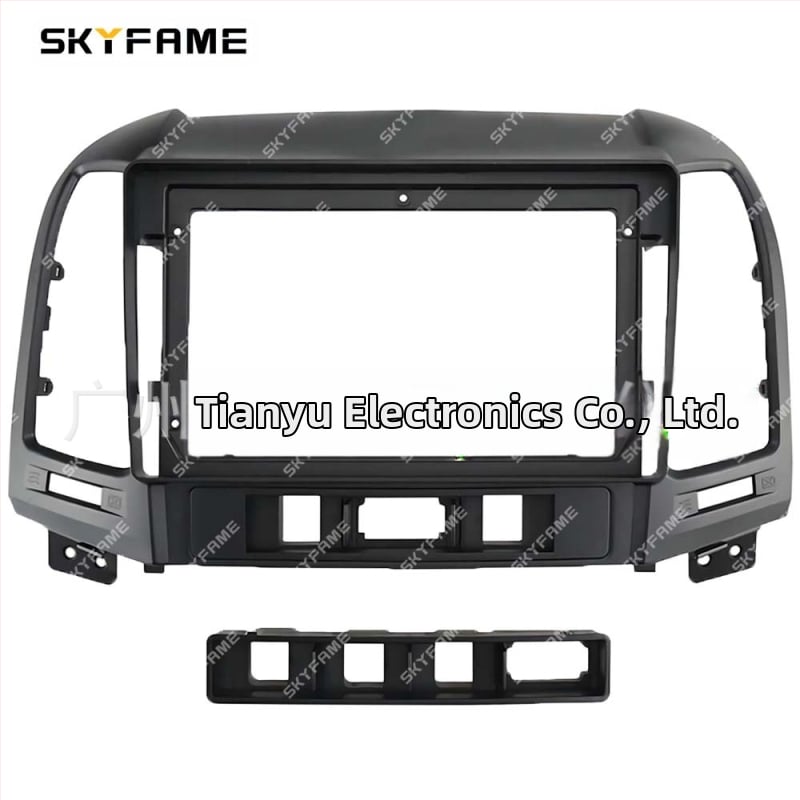 Рамка за Android голям екран за Hyundai Santa Fe 2006-2012, SKYFAME, пластмасова конструкция, 12V
