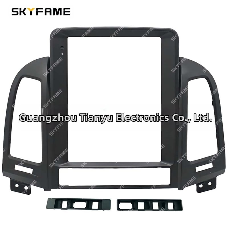 Рамка за Android голям екран за Hyundai Santa Fe 2006-2012, SKYFAME, пластмасова конструкция, 12V