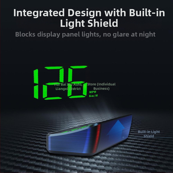 Automašīnas LCD displejs M2, Weiying Intelligence, HUD GPS, Heads-Up displejs, HD