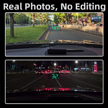 Automašīnas LCD displejs M2, Weiying Intelligence, HUD GPS, Heads-Up displejs, HD