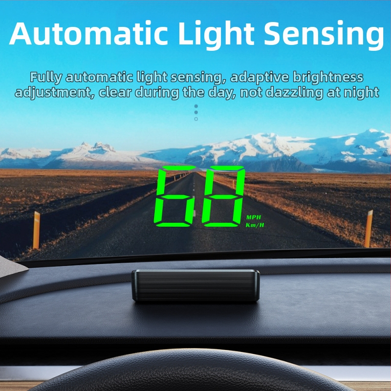 Automašīnas LCD displejs M2, Weiying Intelligence, HUD GPS, Heads-Up displejs, HD
