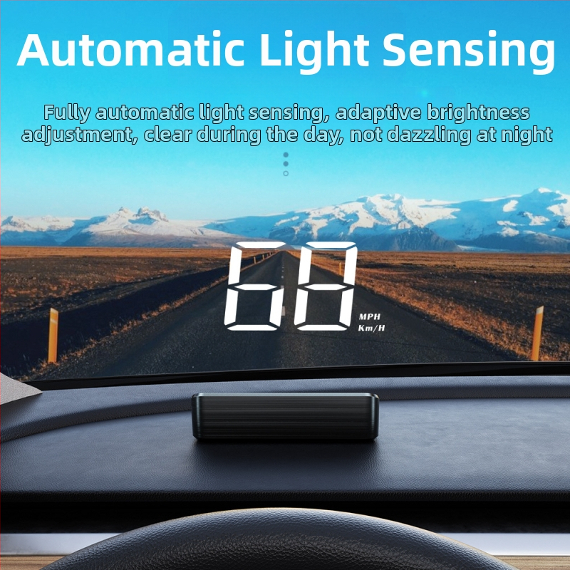 Automašīnas LCD displejs M2, Weiying Intelligence, HUD GPS, Heads-Up displejs, HD