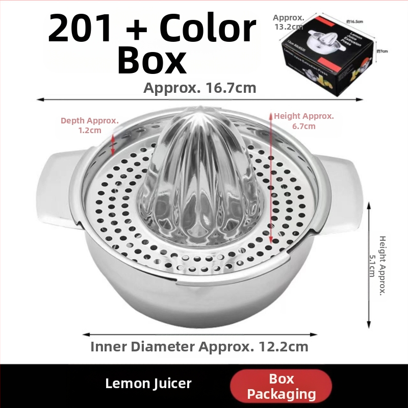 Rankinė sulčiaspaudė iš nerūdijančio plieno, daugiafunkcinė, su spaudintu logotipu, prekinis ženklas Refining