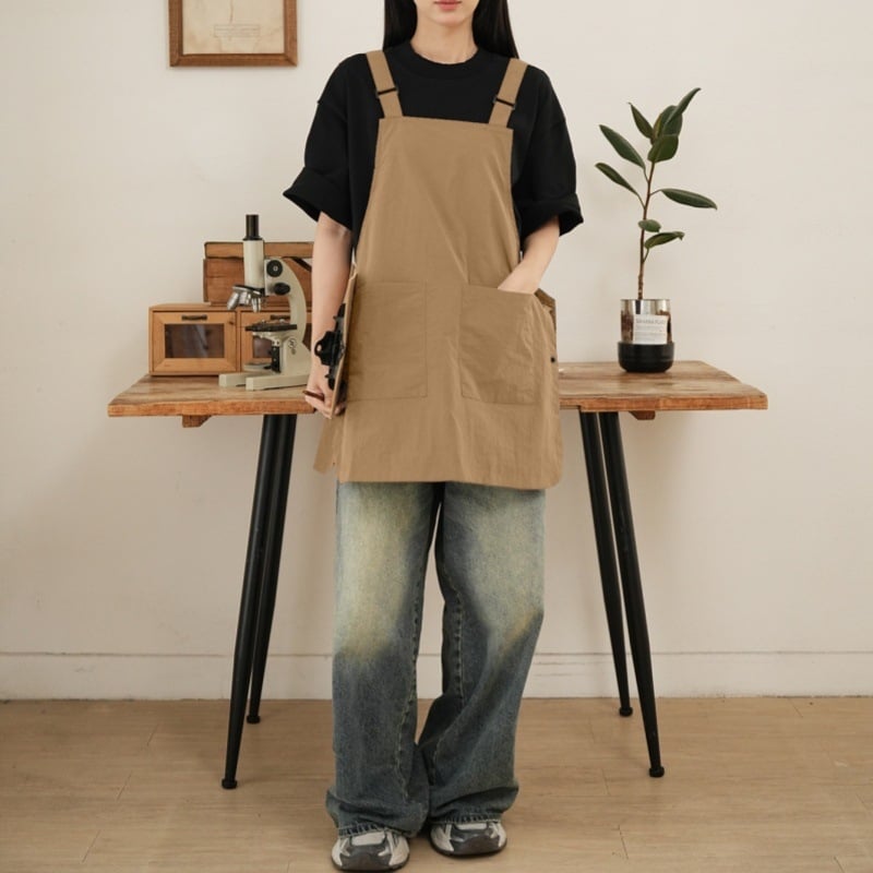 Ποδιά χωρίς μανίκια, ιαπωνικού στυλ, αντιβρωμική, πολυεστέρας, unisex