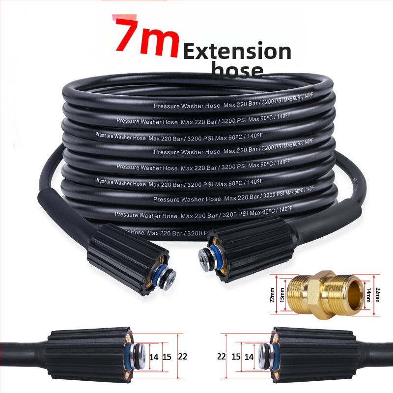 Augsta spiediena ūdens caurules komplekts tīrīšanas iekārtām — PH0622-5M22C, tīrīšanas iekārtu piederumi, Xiong Wei