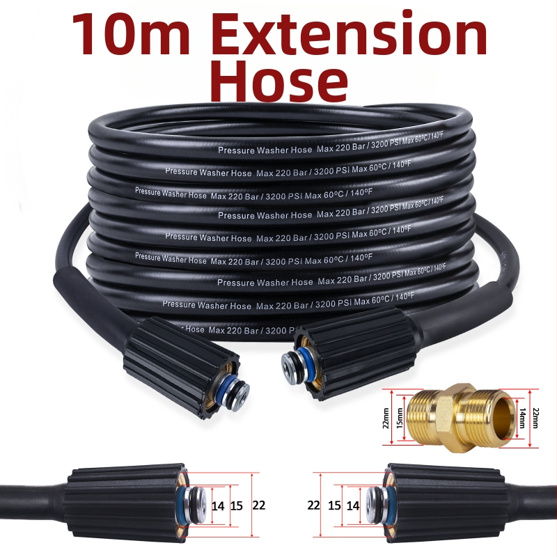 Augsta spiediena ūdens caurules komplekts tīrīšanas iekārtām — PH0622-5M22C, tīrīšanas iekārtu piederumi, Xiong Wei