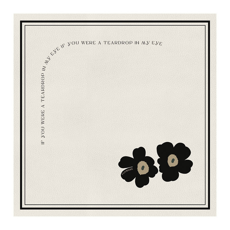 INS stila veļas mazgājamās mašīnas pārklājs, PVC ūdensizturīgs, pretslīdēšanas paklājiņš