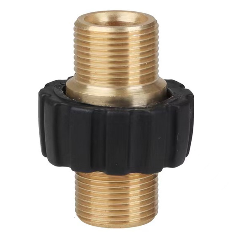 Пистолет за високо налягане за автомобил с бронзов адаптер-съединител M22x1.5 и удължител