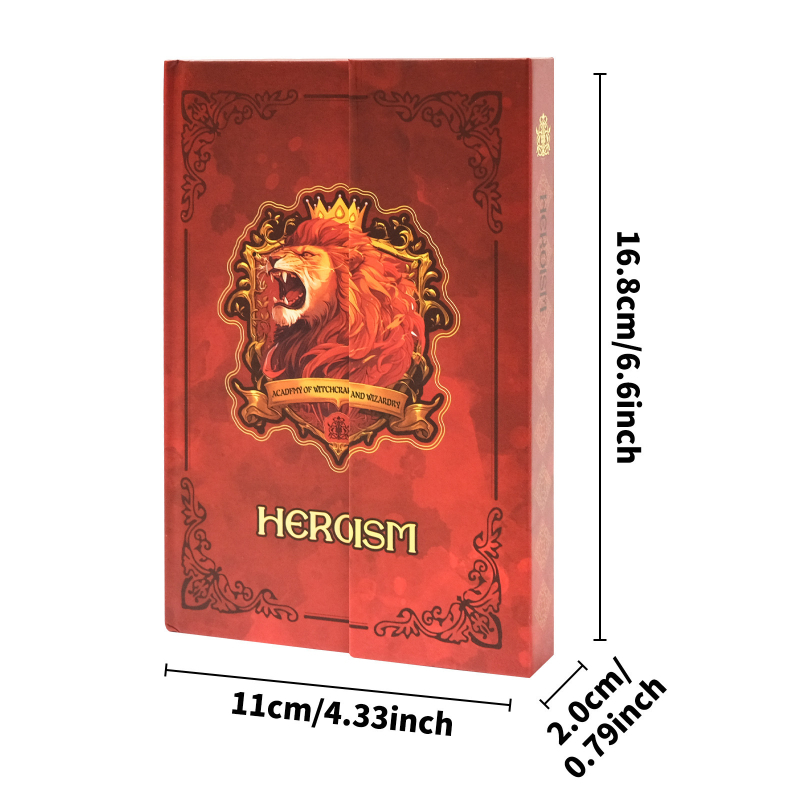 Beležnica Royal Xia, 98 stranica, tekst papir 90 g/m², korica od 157 g/m² premazanog papira, ljepilo povezivanje, retro stil.