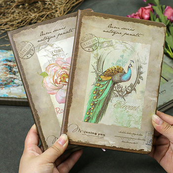 Shimilu Dnevnik — Nostalgija retro stil, Papirni omot, Šivano uvezivanje