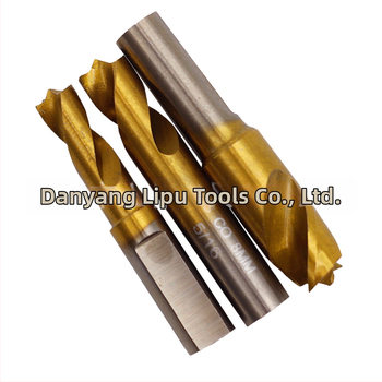 Liberty Дриль бит за точково заваряване с титаново покритие върху високоскоростна стомана, с прав штифт, съдържа кобалт – за премахване на заваръчни точки по автомобилна ламарина