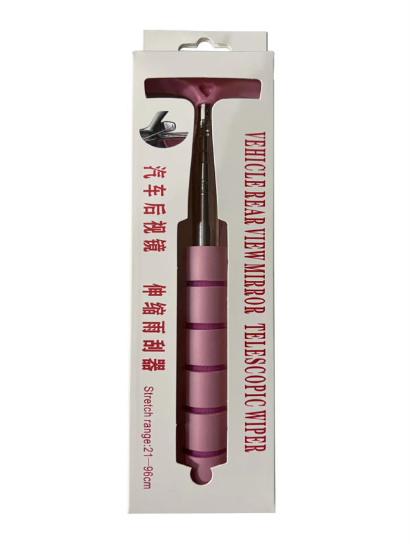 Телескопична чистачка за задно огледало на автомобил, 180° обхват, неръждаема стомана, модел 100