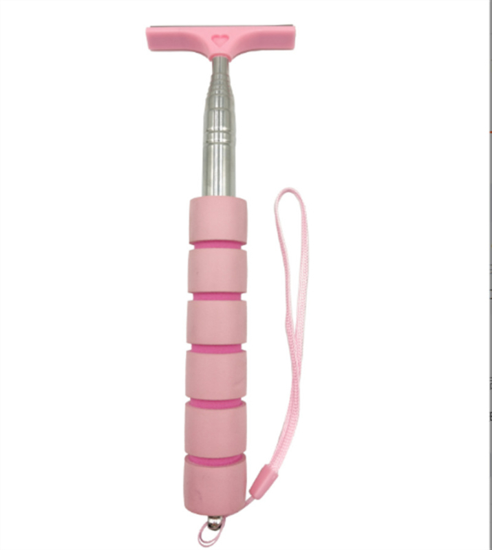 Телескопична чистачка за задно огледало на автомобил, 180° обхват, неръждаема стомана, модел 100