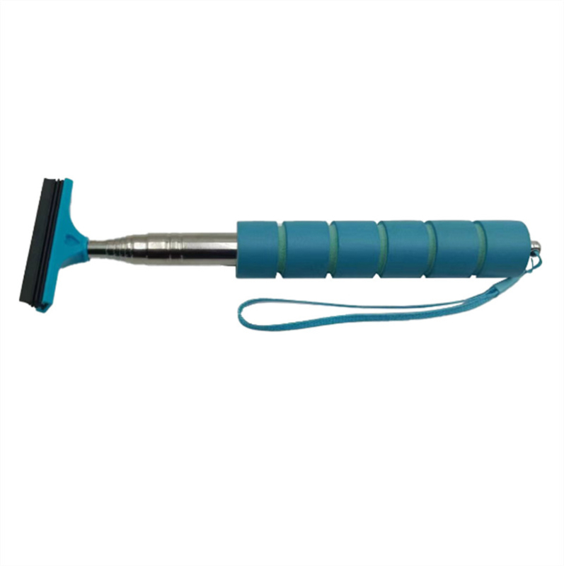 Телескопична чистачка за задно огледало на автомобил, 180° обхват, неръждаема стомана, модел 100