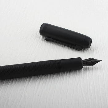 Jinhao 92 Metalinis parašų rašiklis, Nerūdijančio plieno nib, Be anglies tintos