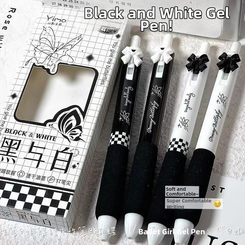 Gelio rašiklis Bow Tie serija, plastmasinis korpusas, neištrinamas, skirtas mokymuisiems (Prekės ženklas: Own; Serija: Bow Tie; Korpusas: plastmasinis; Neištrinamas; Skirtas studentams)