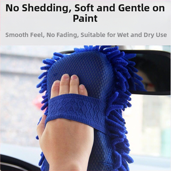 Mikrofibēras chenille automašīnu mazgāšanas sūklis, veids – kokvilnas mazgāšanas sūklis automašīnām, apstrāde un pielāgošana pieejama